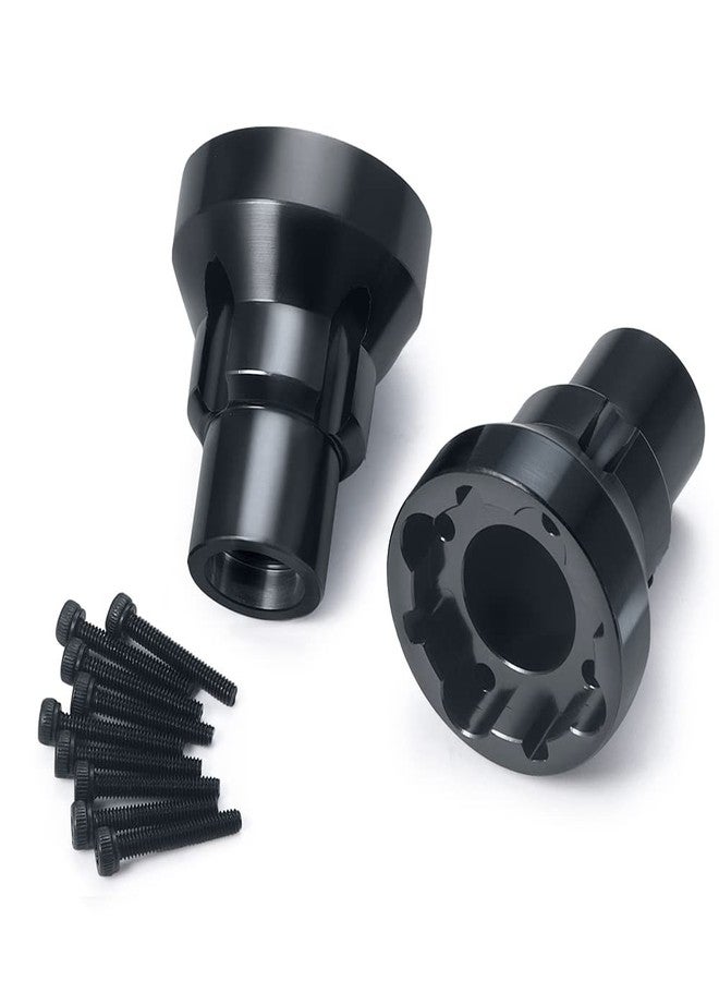 WEFEINO 2Pcs Aluminum Rear Axle Cup Holder Rear Axle Cover Fixed Mount for 1/8 LMT 4S King Sling RC Truck Buggy - Image 5